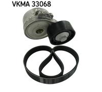 SKF VKMA 33068 Kit Cinghie Poly-V per CITROËN,FIAT,PEUGEOT