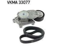 SKF VKMA 33077 Kit Cinghie Poly-V per CITROËN,MAZDA,PEUGEOT,TOYOTA