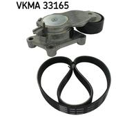 SKF VKMA 33165 Kit Cinghie Poly-V per CITROËN,FORD,PEUGEOT,VOLVO