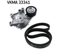 SKF VKMA 33341 Kit Cinghie Poly-V per CITROËN,DS,OPEL,PEUGEOT,TOYOTA,VAUXHALL