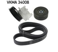 SKF VKMA 34008 Kit Cinghie Poly-V per FORD,MAZDA
