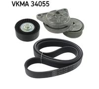 SKF VKMA 34055 Kit Cinghie Poly-V per FORD