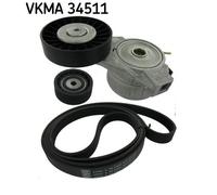 SKF VKMA 34511 Kit Cinghie Poly-V per SAAB