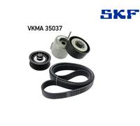 SKF VKMA 35037 Set Cinghia Multi V per OPEL Astra H Vectra C Zafira Family B