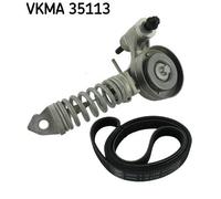 SKF VKMA 35113 Kit Cinghie Poly-V per CHEVROLET,HOLDEN,OPEL,SUZUKI,VAUXHALL