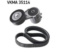 SKF VKMA 35114 Kit Cinghie Poly-V per OPEL,VAUXHALL