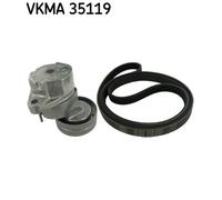 SKF VKMA 35119 Kit Cinghie Poly-V per HOLDEN,OPEL,VAUXHALL
