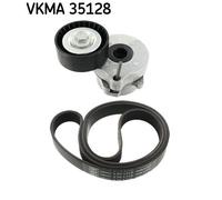 SKF VKMA 35128 Kit Cinghie Poly-V