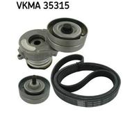 SKF VKMA 35315 Kit Cinghie Poly-V per OPEL Meriva A (X03) Astra G CC (T98)