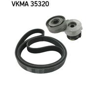 SKF VKMA 35320 Kit Cinghie Poly-V per OPEL Corsa D Schrägheck (S07)