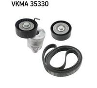 SKF VKMA 35330 Kit Cinghie Poly-V per OPEL ASTRA J INSIGNIA Astra J GTC (P10)