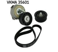SKF VKMA 35601 Kit Cinghie Poly-V per OPEL Astra H Hatchback (A04)