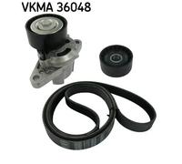 SKF VKMA 36048 Kit Cinghie Poly-V per DACIA,RENAULT