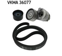 SKF VKMA 36077 Kit Cinghie Poly-V per NISSAN,OPEL,RENAULT