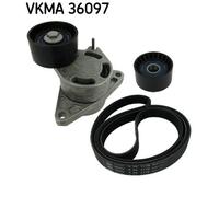 SKF VKMA 36097 Kit Cinghie Poly-V per RENAULT