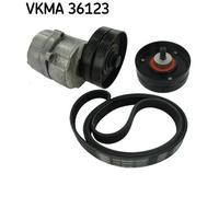 SKF VKMA 36123 Kit Cinghie Poly-V per VOLVO
