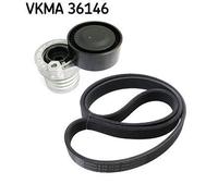 SKF VKMA 36146 Kit Cinghie Poly-V adatto per MERCEDES-BENZ A-Klasse (W176)