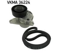 SKF VKMA 36224 Kit Cinghie Poly-V