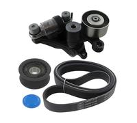 SKF Kit Cinghie Poly-V VKMA 38024 per Mercedes Classe C (W203) e Classe E (W211)