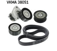 SKF VKMA 38051 Kit Cinghie Poly-V per MERCEDES-BENZ