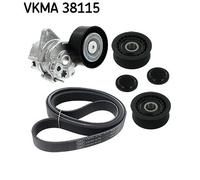SKF VKMA 38115 Kit Cinghie Poly-V per MERCEDES-BENZ