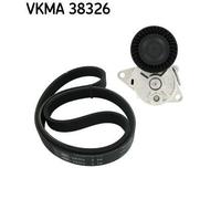 SKF VKMA 38326 Kit Cinghie Poly-V per BMW 3 Limousine (E46) 5 Limousine (E39)