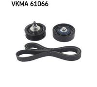 SKF VKMA 61066 Kit Cinghie Poly-V per TOYOTA Yaris Hatchback (P1)