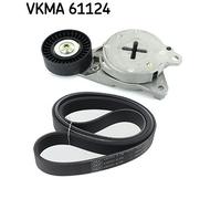 SKF VKMA 61124 Kit Cinghie Poly-V per TOYOTA