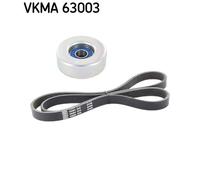 SKF VKMA 63003 Kit Cinghie Poly-V per HONDA Jazz II Schrägheck (GD, GE3, GE2)