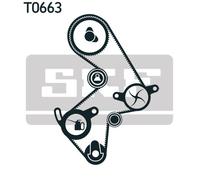 SKF VKMA 91003 Kit cinghie dentate per TOYOTA