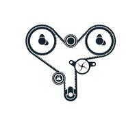 Set di cinghie di distribuzione SKF VKMA 91904