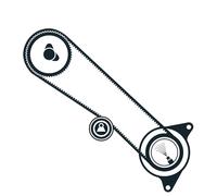 Kit cinghia distribuzione con profilo dente arrotondato VKMA 91920 SKF