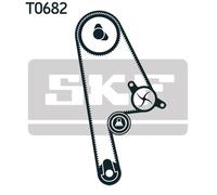 SKF VKMA 93006 Kit cinghie dentate per HONDA