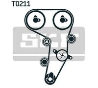 SKF VKMA01255 Kit cinghie dentate per VW, AUDI, SEAT, SKODA, MITSUBISHI, JEEP