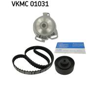 SKF VKMC 01031 Pompa acqua + Kit cinghie dentate per AUDI,VW