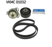 SKF VKMC 01032 Kit cinghia distribuzione pompa acqua per AUDI 80 COUPE (89, 8B)