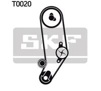 SKF VKMC 01032 Pompa acqua + Kit cinghie dentate per AUDI