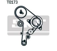 SKF VKMC 01130 Pompa acqua + Kit cinghie dentate per SEAT,SKODA,VW