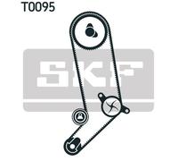 SKF VKMC 01253 Pompa acqua + Kit cinghie dentate per VW