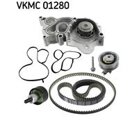 SKF VKMC 01280 Pompa acqua + Kit cinghie dentate per AUDI,CUPRA,SEAT,SKODA,VW