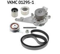 SKF VKMC 01295-1 Pompa acqua + Kit cinghie dentate per AUDI,SKODA,VW