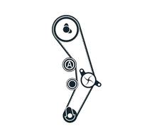 SKF VKMC 01936 Kit Tendicinghia con Pompa Acqua