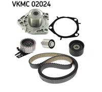 SKF VKMC 02024 Pompa acqua + Kit cinghie dentate per ALFA ROMEO