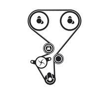 SKF VKMC 03130 Kit tendicinghia con pompa acqua