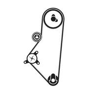 SKF VKMC 03201-2 Kit cinghia distribuzione, pompa acqua