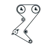 Pompa dell'acqua + kit cinghia di distribuzione SKF VKMC 03235