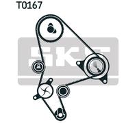 Pompa dell'acqua + kit cinghia di distribuzione SKF VKMC 03247