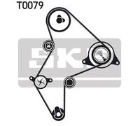 Pompa dell'acqua + kit cinghia di distribuzione SKF VKMC 03251