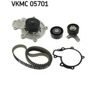 SKF VKMC 05701 Pompa acqua + Kit cinghie dentate per CHEVROLET,OPEL,VAUXHALL