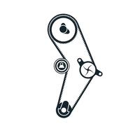 Pompa dell'acqua + kit cinghia di distribuzione SKF VKMC 06003